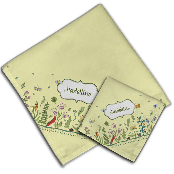 Nature Inspired Cloth Napkins - Personalized Lunch & Dinner (PARENT MAIN)