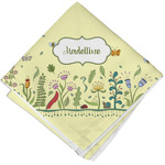 Nature Inspired Cloth Cocktail Napkin - Single w/ Name or Text