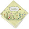 Nature Inspired Cloth Napkins - Personalized Lunch (Folded Four Corners)