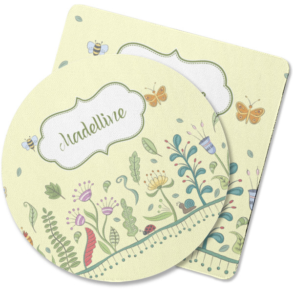 Custom Nature Inspired Rubber Backed Coaster (Personalized)
