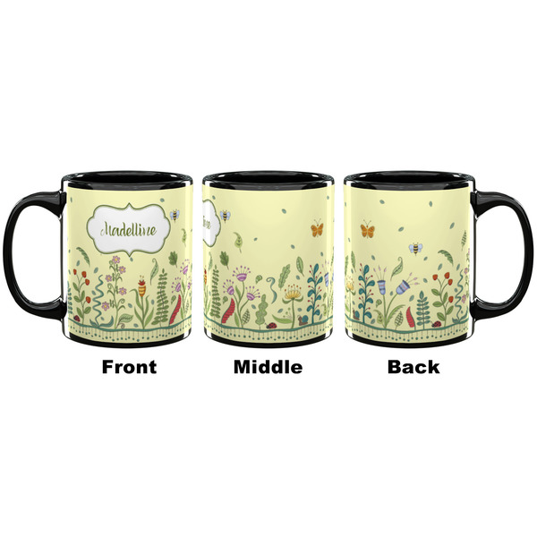 Nature Inspired Coffee Mug - 11 oz - Black APPROVAL