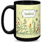 Nature Inspired Coffee Mug - 15 oz - Black Full