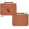 Nature Inspired Cognac Leatherette Bible Covers - Small Single Sided Apvl