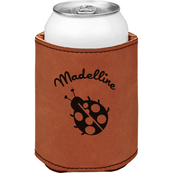 Custom Nature Inspired Leatherette Can Sleeve - Double Sided (Personalized)