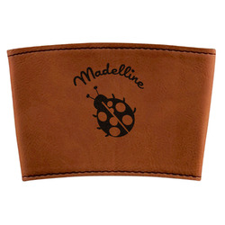 Nature Inspired Leatherette Cup Sleeve (Personalized)