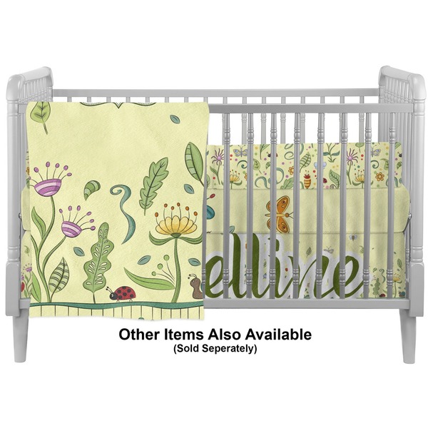 Nature & Flowers Crib - Profile Sold Seperately