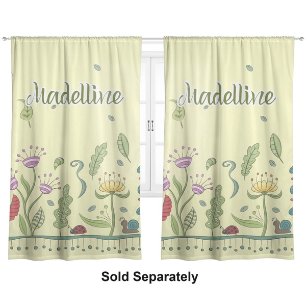 Custom Nature Inspired Curtain Panel - Custom Size (Personalized)