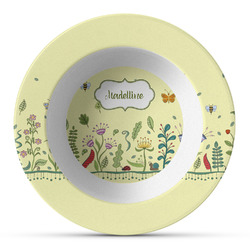 Nature Inspired Plastic Bowl - Microwave Safe - Composite Polymer (Personalized)