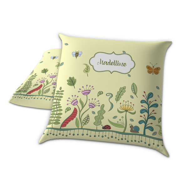 Nature Inspired Decorative Pillow Case - TWO