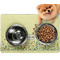 Nature Inspired Dog Food Mat - Small LIFESTYLE