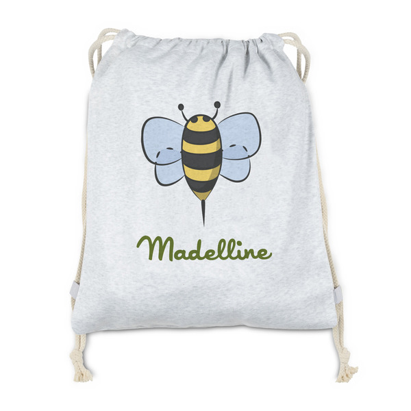Custom Nature Inspired Drawstring Backpack - Sweatshirt Fleece (Personalized)