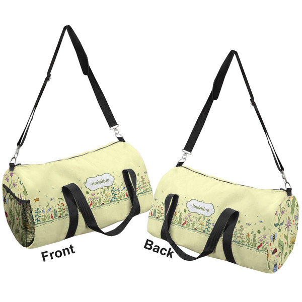 Nature Inspired Duffle bag small front and back sides