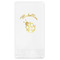 Nature Inspired Guest Napkins - Foil Stamped (Personalized)