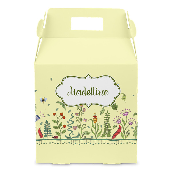 Nature Inspired Gable Favor Box - Front