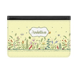 Nature Inspired Genuine Leather ID & Card Wallet - Slim Style (Personalized)