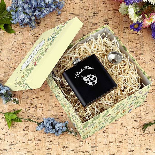 Nature Inspired Gift Boxes with Lid - Canvas Wrapped - Large - In Context