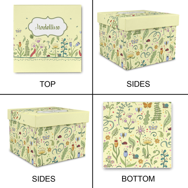 Nature Inspired Gift Boxes with Lid - Canvas Wrapped - Medium - Approval