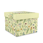 Nature Inspired Gift Box with Lid - Canvas Wrapped - Medium (Personalized)