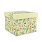 Nature Inspired Gift Boxes with Lid - Canvas Wrapped - Medium - Front/Main