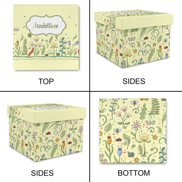 Nature Inspired Gift Boxes with Lid - Canvas Wrapped - Small - Approval