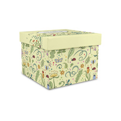 Nature Inspired Gift Box with Lid - Canvas Wrapped - Small (Personalized)