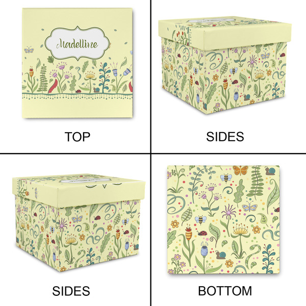 Nature Inspired Gift Boxes with Lid - Canvas Wrapped - XX-Large - Approval