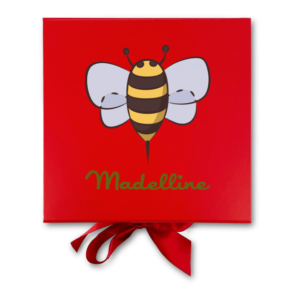 Nature Inspired Gift Boxes with Magnetic Lid - Red - Approval