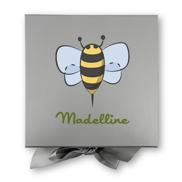 Nature Inspired Gift Boxes with Magnetic Lid - Silver - Approval