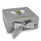 Nature Inspired Gift Boxes with Magnetic Lid - Silver - Front