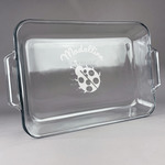 Nature Inspired Glass Baking and Cake Dish (Personalized)
