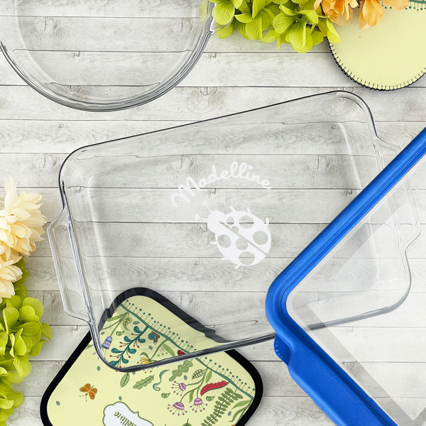 Nature Inspired Glass Baking Dish - LIFESTYLE (13x9)