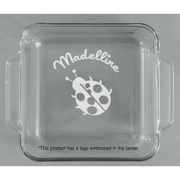 Nature Inspired Glass Cake Dish - APPROVAL (8x8)