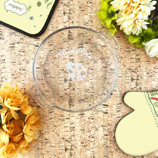 Nature Inspired Glass Pie Dish - LIFESTYLE