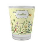 Nature Inspired Glass Shot Glass - 1.5 oz - Set of 4 (Personalized)
