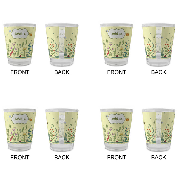 Nature Inspired Glass Shot Glass - Standard - Set of 4 - APPROVAL