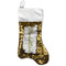 Nature Inspired Reversible Sequin Stocking - Gold (Personalized)