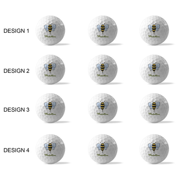 Nature Inspired Golf Balls - Generic - Set of 12 - APPROVAL