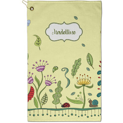 Nature Inspired Golf Towel - Poly-Cotton Blend - Small w/ Name or Text