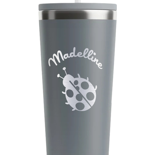 Nature Inspired Grey RTIC Everyday Tumbler - 28 oz. - Close Up