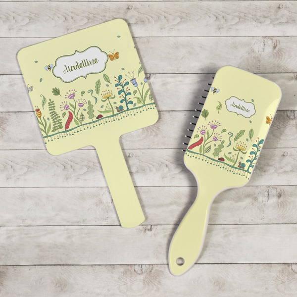 Nature Inspired Hand Mirrors - In Context