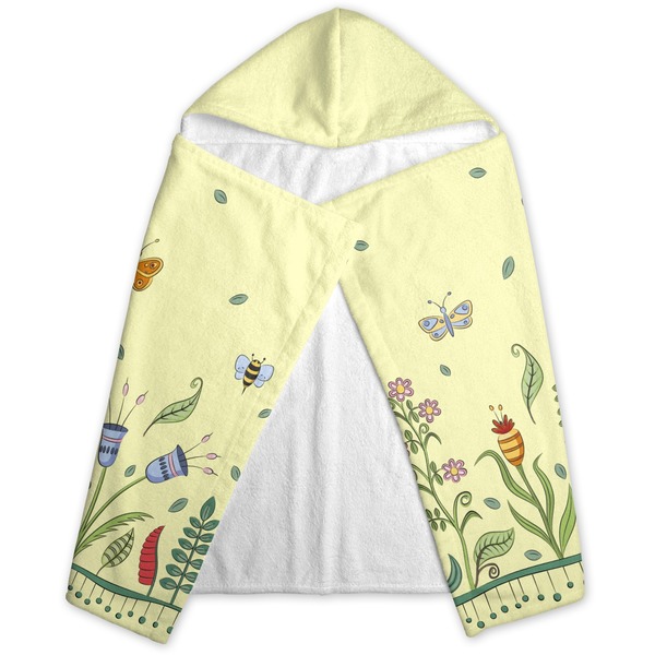 Nature Inspired Hooded Towel - Folded