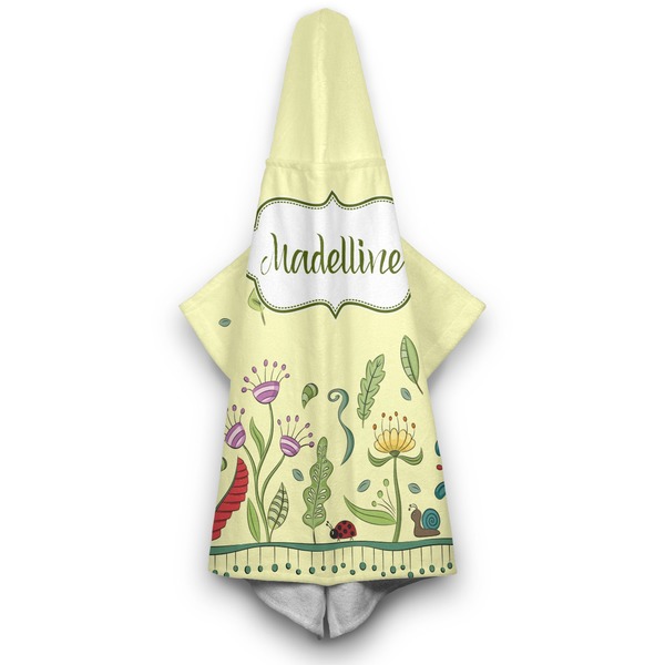 Nature Inspired Hooded Towel - Hanging