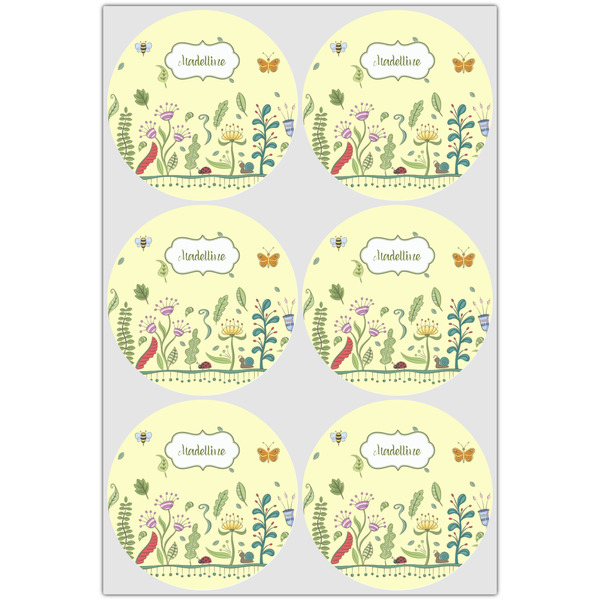 Nature Inspired Icing Circle - Large - Set of 6