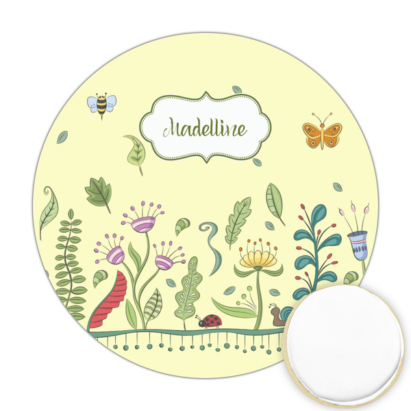 Custom Nature Inspired Printed Cookie Topper - 2.5" (Personalized)