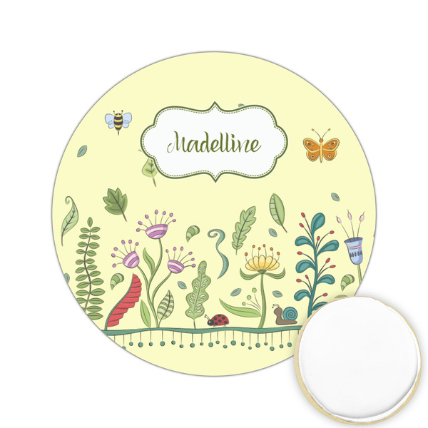 Custom Nature Inspired Printed Cookie Topper - 2.15" (Personalized)