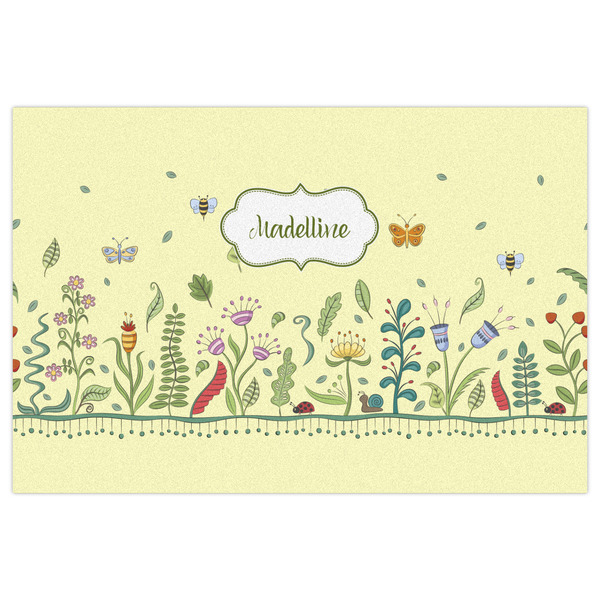 Nature Inspired Indoor / Outdoor Rug - 4'x6' - Front Flat