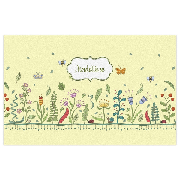 Nature Inspired Indoor / Outdoor Rug - 5'x8' - Front Flat