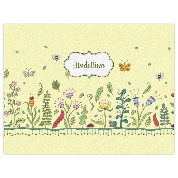 Nature Inspired Indoor / Outdoor Rug - 6'x8' - Front Flat