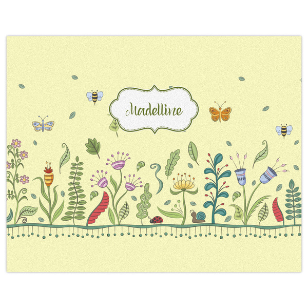 Nature Inspired Indoor / Outdoor Rug - 8'x10' - Front Flat