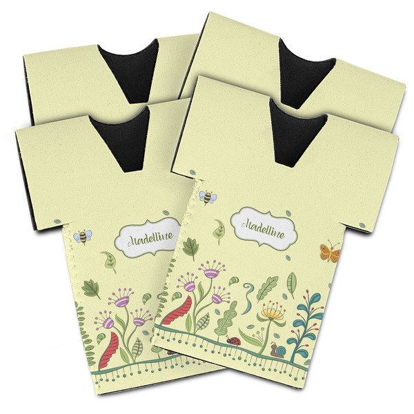 Nature Inspired Jersey Bottle Cooler - Set of 4 - MAIN (flat)